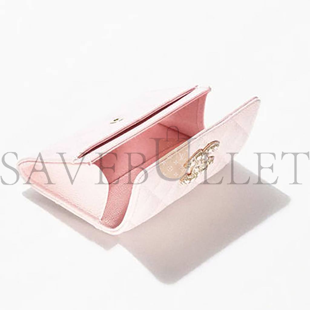 CHANEL FLAP CARD HOLDER GOLD HARDWARE AP2735 B08043 NH620 (11.3*7.5*2.1cm) CHANEL FLAP CARD HOLDER GOLD HARDWARE AP2735 B08043 NH620 (11.3*7.5*2.1cm)